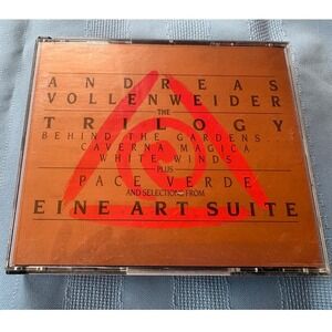 Andreas‎ Vollenweider The Trilogy CD Album 1990 Double Disc